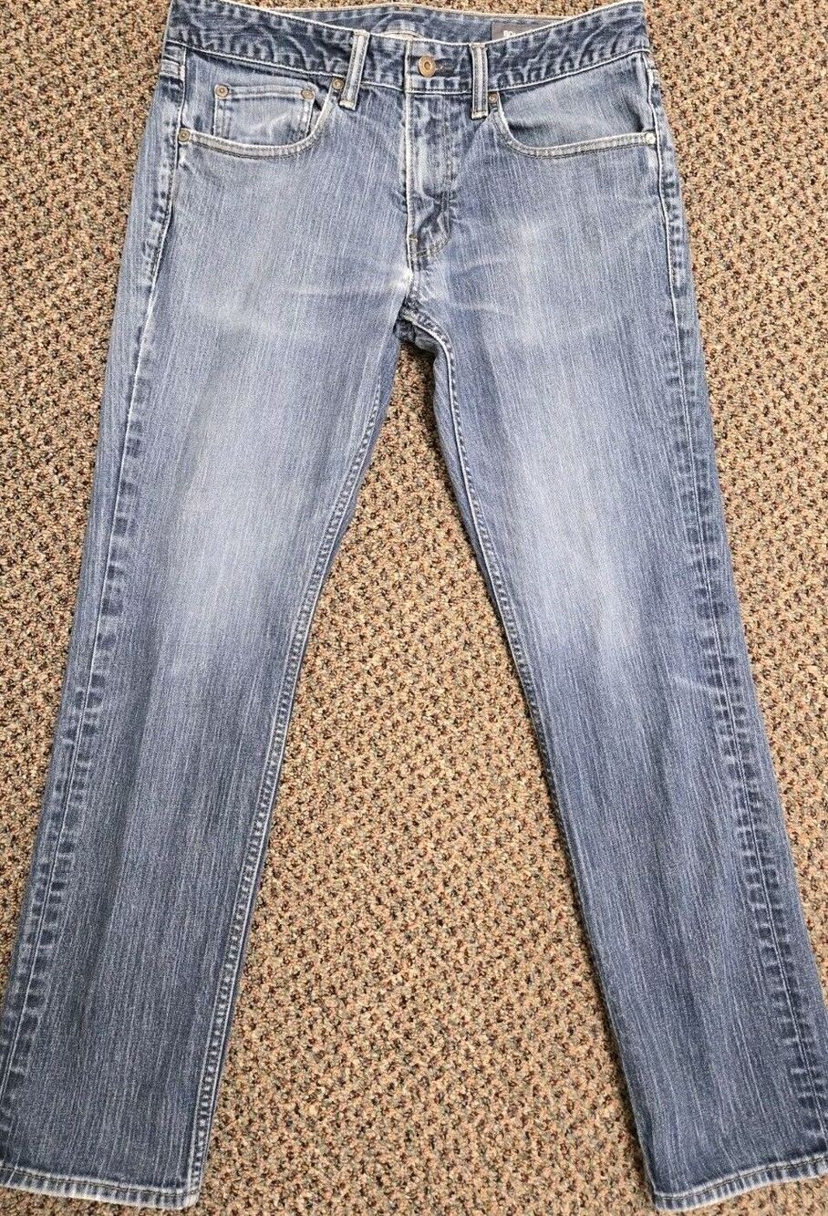 Bonobos Men's Slim Fit Jeans 32x30 The Blue Wash Straight Leg Denim